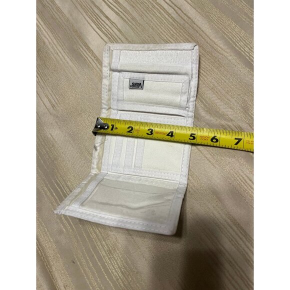 Vans Off The Wall Men's The Slipped Trifold Checkerboard Wallet - Black/White - Picture 4 of 5